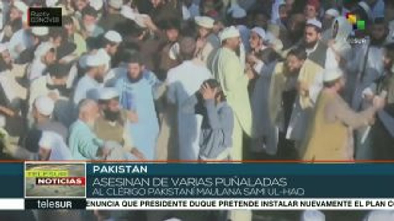 Pakistán: asesinan a puñaladas a clérigo talibán