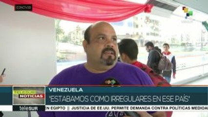 Venezuela: arriban procedentes de República Dominicana