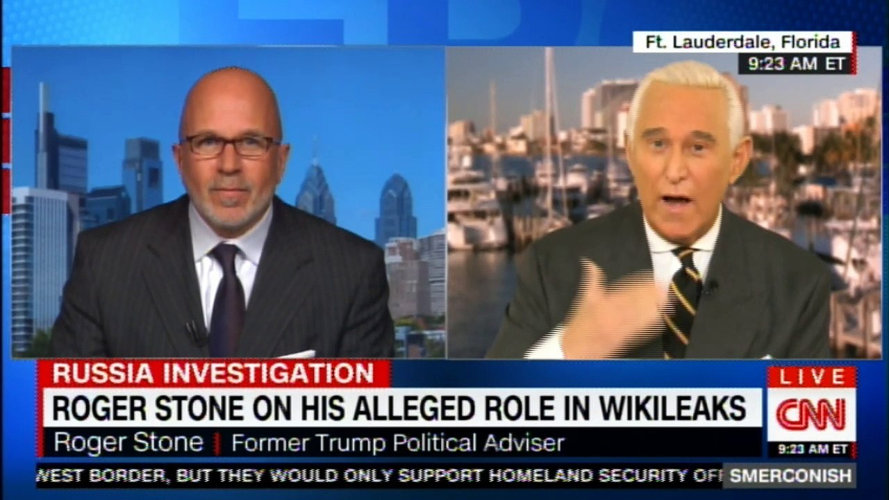 Smerconish with Michael Smerconish One-on-One with Roger Stone, Former Donald Trump Political Adviser for 2018-11-03. Part 2 #Smerconish #News #Democrats #DonaldTrump