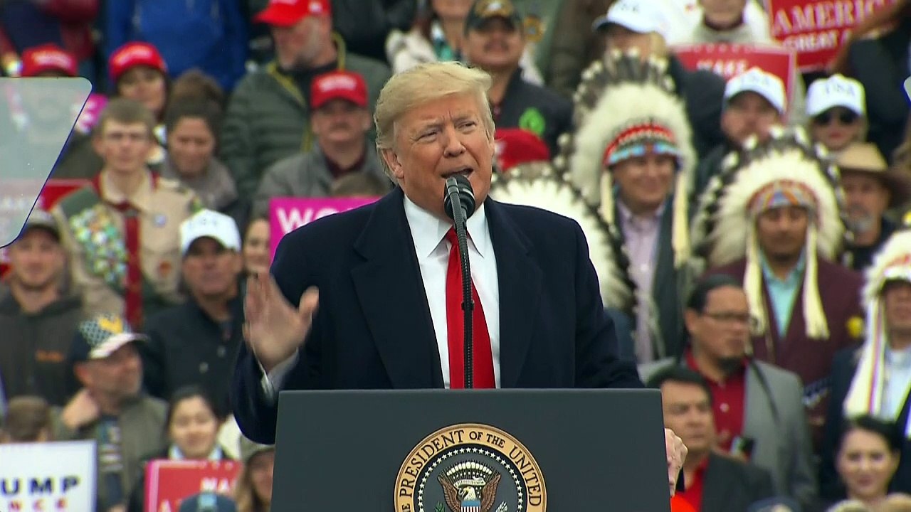 Trump rallies voters in Montana ahead of midterm elections