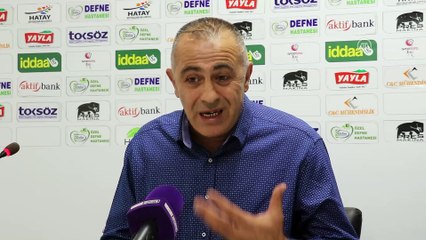 Hatayspor - Ümraniyespor maçının ardından - HATAY