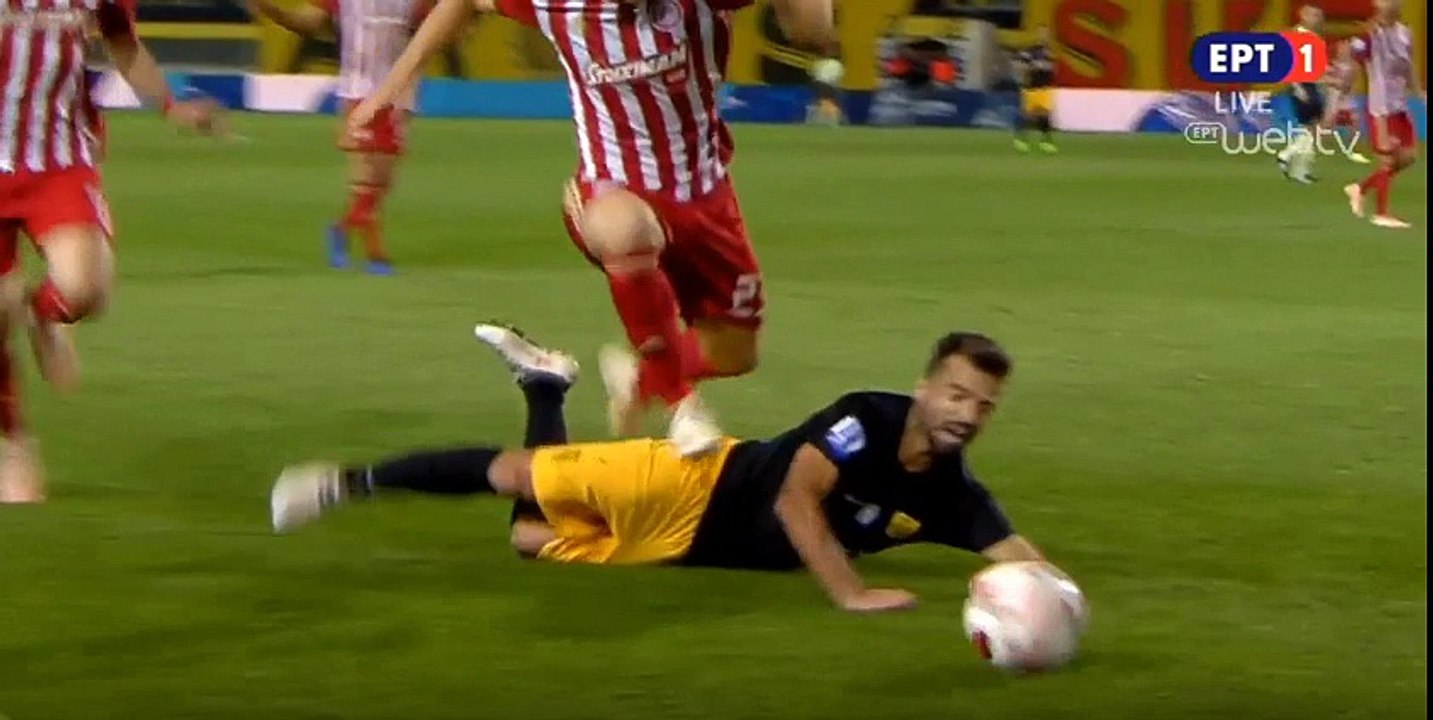 Ένταση στο ημίχρονο ΑΡΗΣ-ΟΛΥΜΠΙΑΚΟΣ 4-11-18