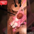 Serena William's daughter Alexis Olympia Ohanian Jr. playing with Qai Qai