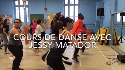 Jessy Matador donne un cours de danse à Remiremont