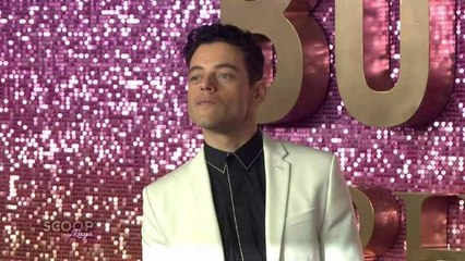 ريا برفقة رامي مالك ونجوم Bohemian Rhapsody على السجادة الحمراء