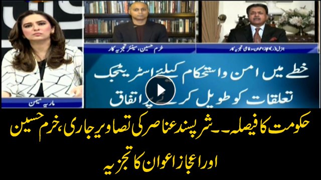 Government released pictures of different elements, analysis of Khurram Hussain and Ejaz Awan