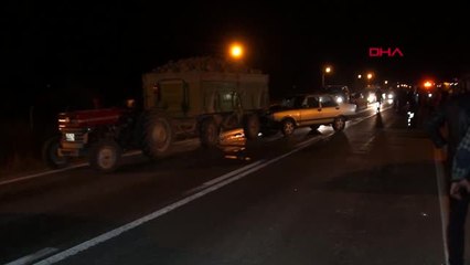 Konya - Traktörü Durdurup Kavga Ettiler, Kazaya Neden Oldular