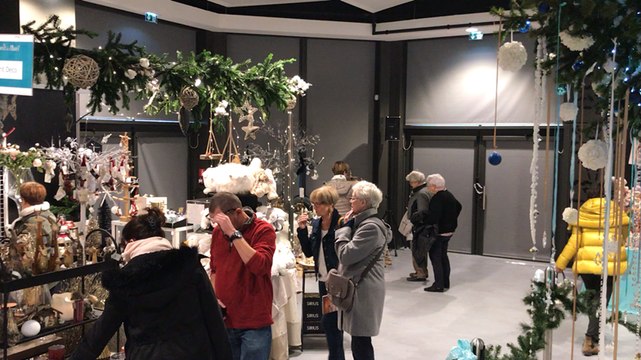 Fourchette à gigot et plats à viande, produits régionaux sur le salon Esprit de Noël