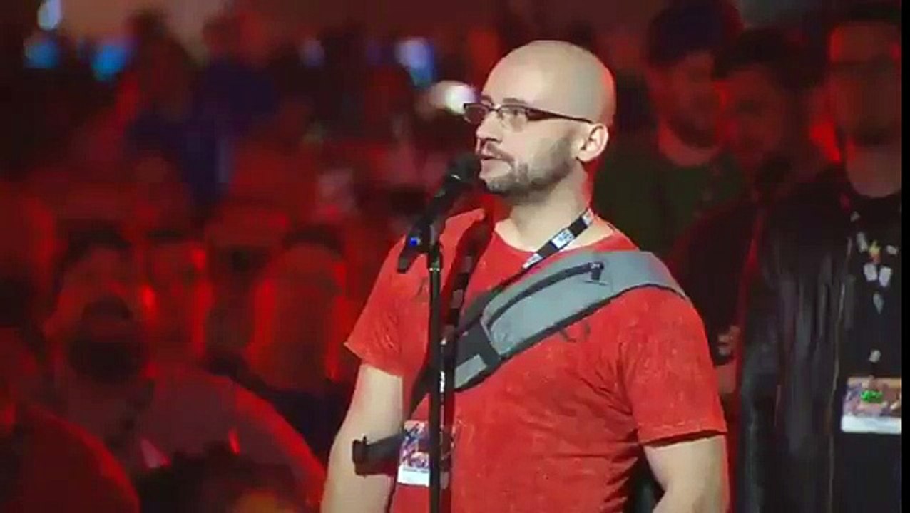 Un fan réagit à l'annonce du nouveau Diablo sur smartphone (Blizzcon 2018)