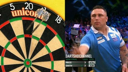 Michael Smith vs Gerwyn Price | Semi Final | World Series of Darts Finals 2018