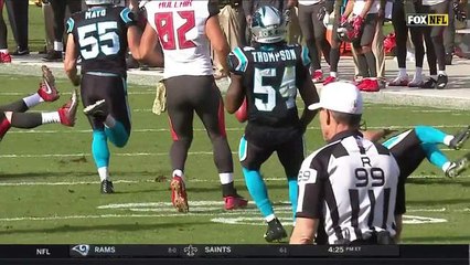Panthers' D halts Bucs' fake punt in red zone
