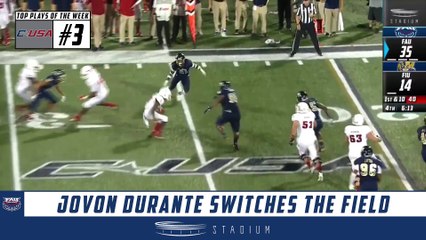 Top 5 Conference USA Football Plays of the Week: Week 10