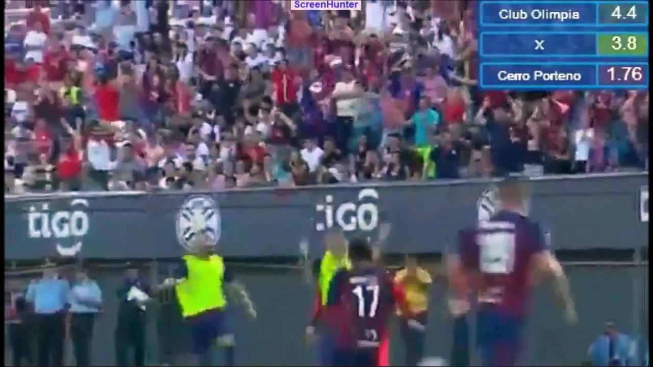 14 years old Fernando Ovelar scores for Cerro on the derby against Olimpia!