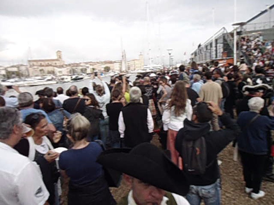 "La Ciotat 1720" 2017: Arrivée du blé de l'espérance au port de La Ciotat