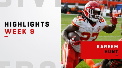 Kareem Hunt's most impressive plays vs. Browns | Week 9