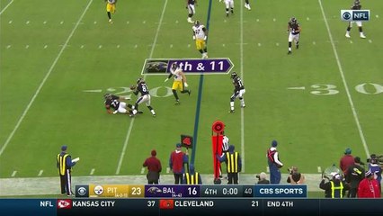 Ravens' last-second lateral attempt comes up short