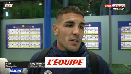 Скачать видео: Delort «On a l'ambition de rester le plus haut possible» - Foot - L1 - Montpellier