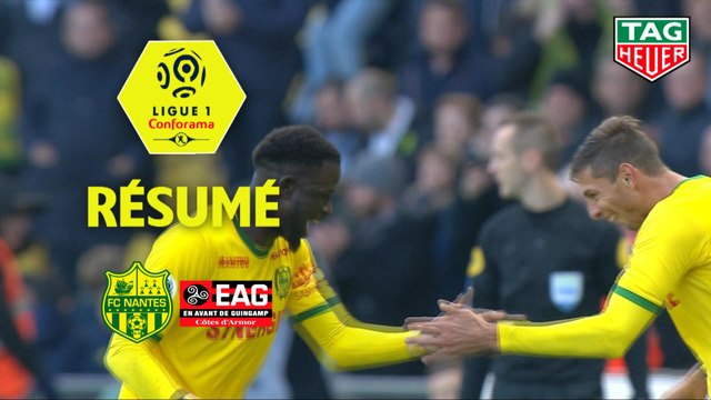 FC Nantes - EA Guingamp (5-0) - Résumé - (FCN-EAG) / 2018-19