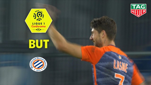 But Paul LASNE (70ème) / Montpellier Hérault SC - Olympique de Marseille - (3-0) - (MHSC-OM) / 2018-19