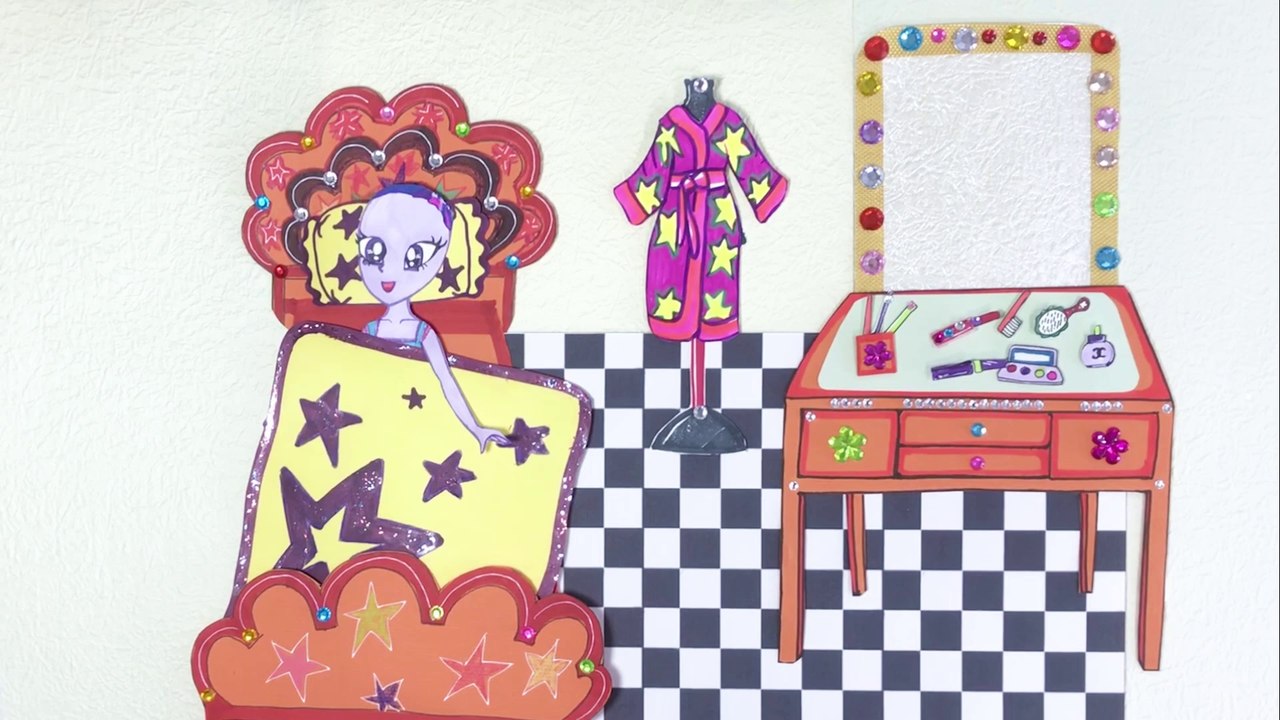 MLP paper dolls dress up - my little pony-drawing