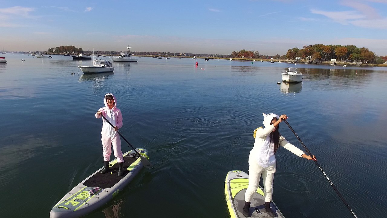 Haloween paddling - the return