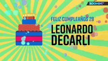Feliz Cumpleaños Leonardo Decarli