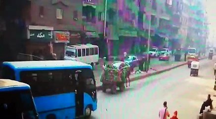 سيارة ميكروباص تدهس ربة منزل فى شبرا الخيمة