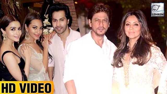 Shah Rukh Khan’s Lavish Diwali Party At Mannat | Alia, Katrina, Aamir, Salman