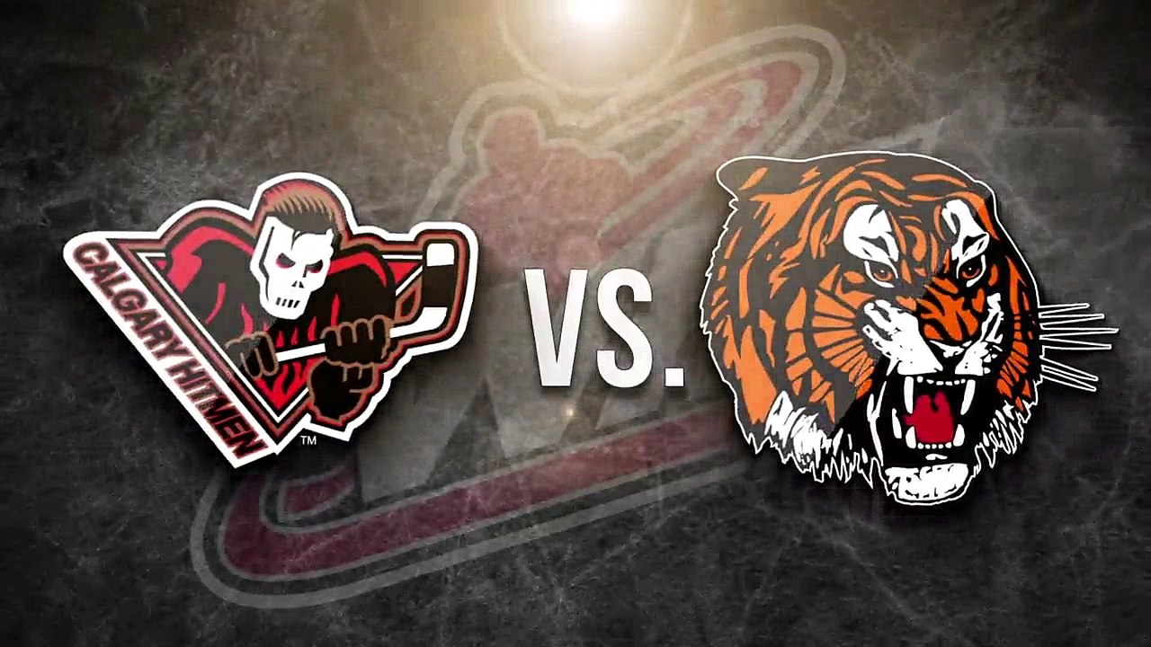 WHL Calgary Hitmen 4 at Medicine Hat Tigers 5 video Dailymotion