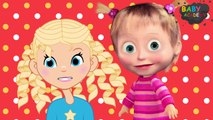 Maşa ile Koca Ayı - Maşa ve Barbie Parmak Aile Şarkısını Birlikte Söylüyorlar