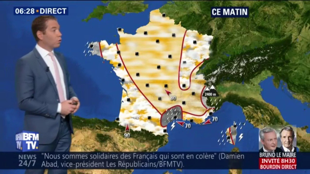 Le début de semaine s'annonce gris et pluvieux, mais les températures seront douces