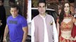 Salman Khan avoid Arbaaz Khan and FG Giorgia at Shilpa Shetty Diwali Party
