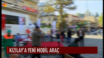 Kızılay'a yeni mobil araç