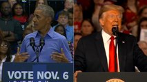 A poche ore dal voto del midterm il duello fra Obama e Trump