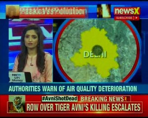 Smoke thickens over Delhi, pollution over 20 times safe limit