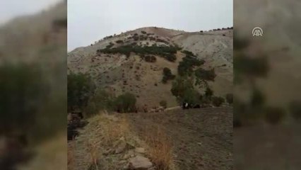 Dağlık Arazide Yaralıyı Sedyeyle 2 Kilometre Taşıdılar