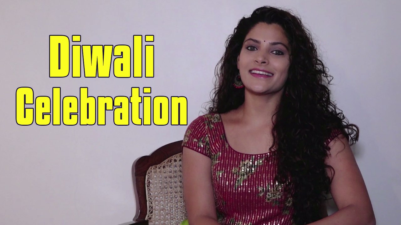 Interview Of Saiyami Kher For Diwali Celebration