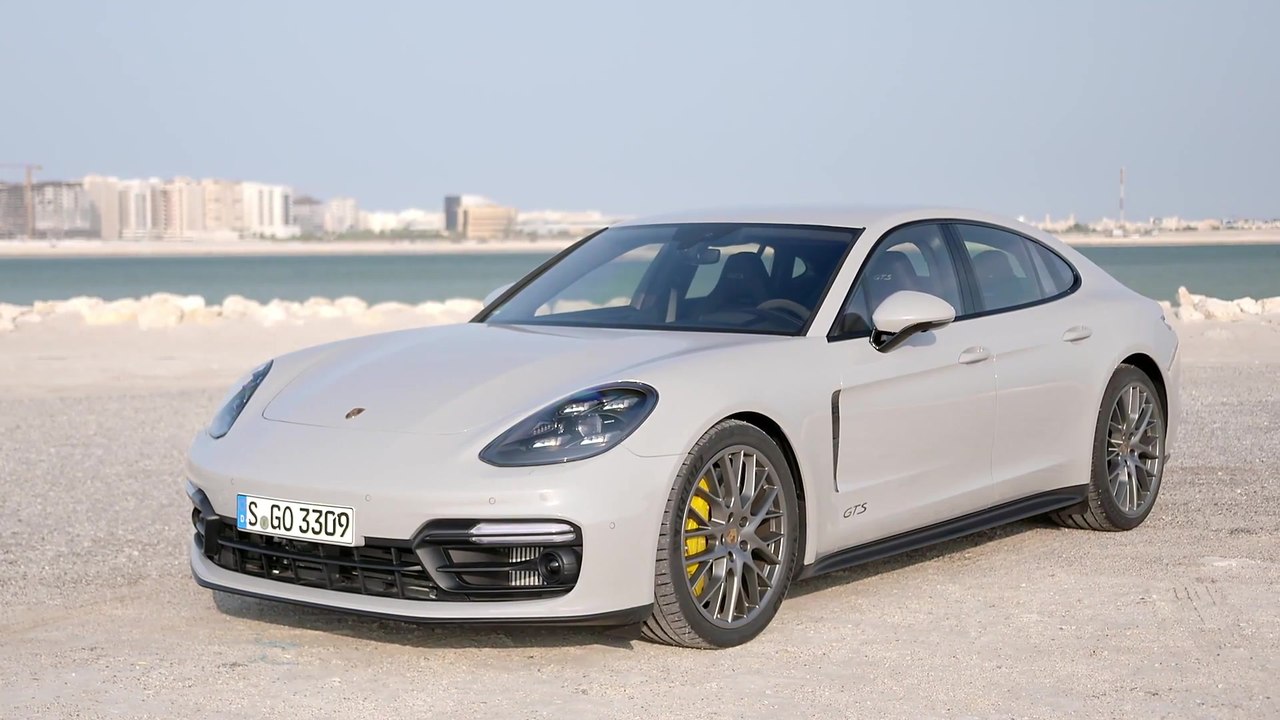 Porsche Panamera GTS Exterior Design in Crayon