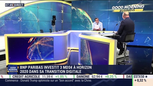 Plus de 62% des clients particuliers de BNP Paribas sont digitaux aujourd'hui , Thierry Laborde - 05/11