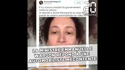 La ministre Emmanuelle Wargon répond en vidéo à une automobiliste