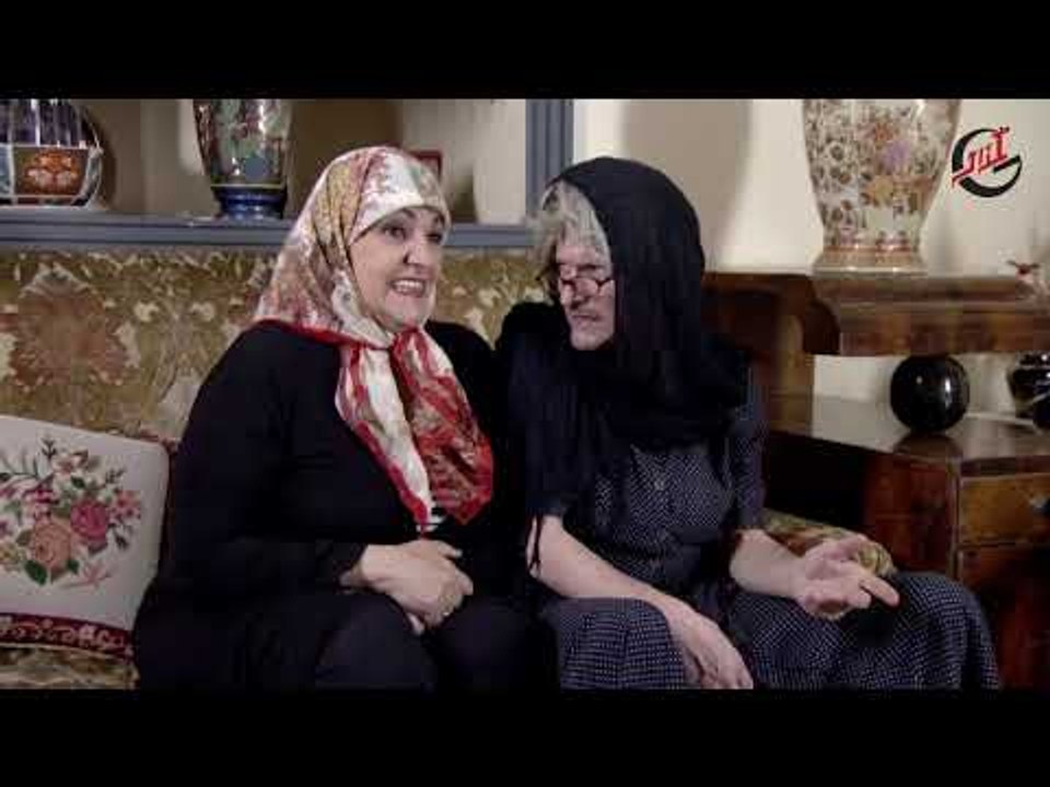 أجمل لوحات للفنانة فاتن شاهين في مسلسل فزلكة عر...