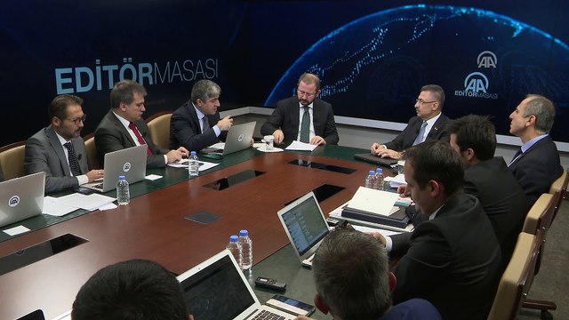 Oktay: 'Türkiye 911 kilometrelik sınırında terör tehdidine müsaade etmeyecektir' - ANKARA