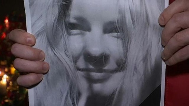 Акция памяти украинской активистки Екатерины Гандзюк