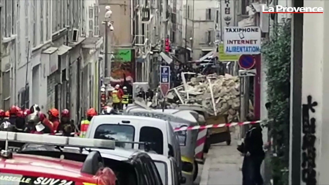 Effondrements de deux immeubles à Marseille