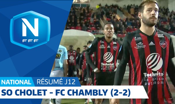 J12 : SO Cholet-FC Chambly (2-2), le résumé I National FFF 2018-2019