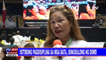 Positibong pagdisiplina sa mga bata, isinusulong ng DSWD