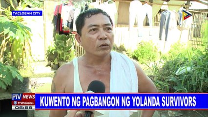 Kuwento ng pagbangon ng Yolanda survivors