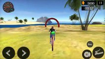 Kids Beach Water Cycle Surfing Games