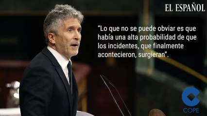 Declaraciones de Marlaska en Cope sobre Alsasua
