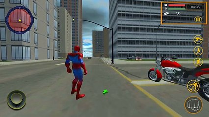 Rope Hero City Fighting Rescue Mission